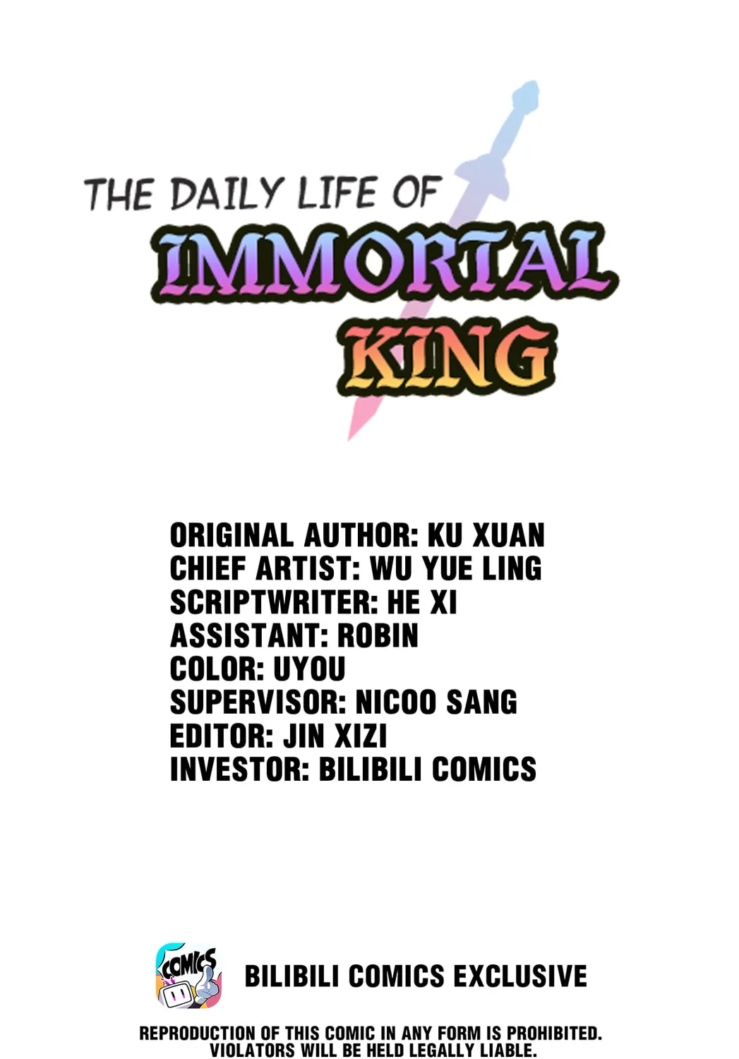 The Daily Life of Immortal King (Colored) Chapter 144 page 1 - 