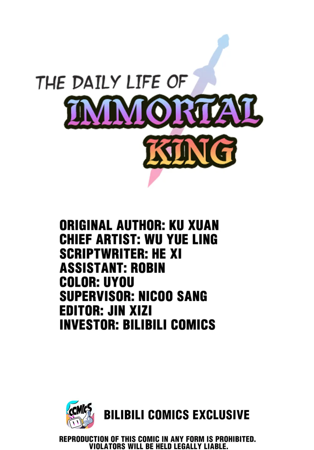 The Daily Life of Immortal King (Colored) Chapter 145 page 1 - 
