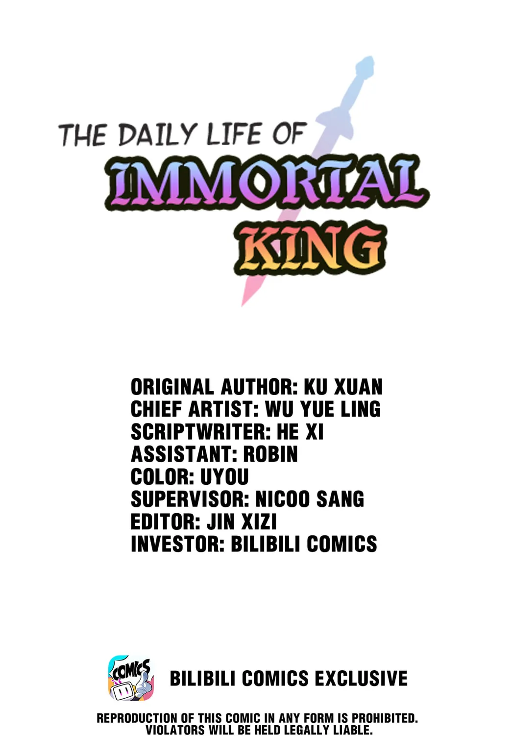 The Daily Life of Immortal King (Colored) Chapter 146 page 1 - 