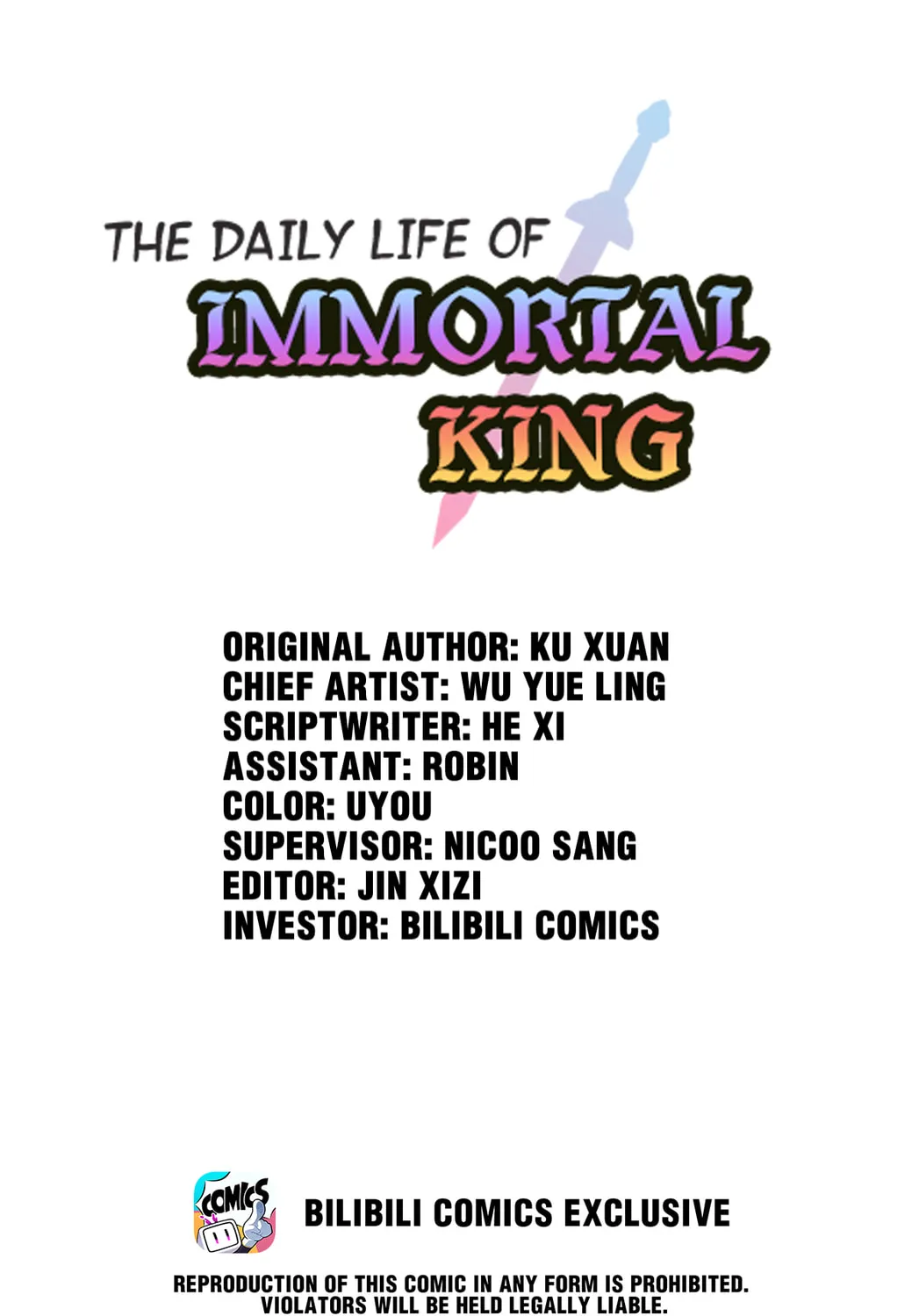 The Daily Life of Immortal King (Colored) Chapter 147 page 1 - 