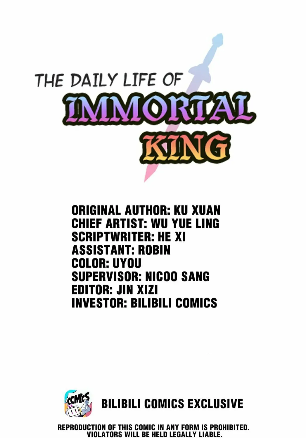 The Daily Life of Immortal King (Colored) Chapter 149 page 1 - 