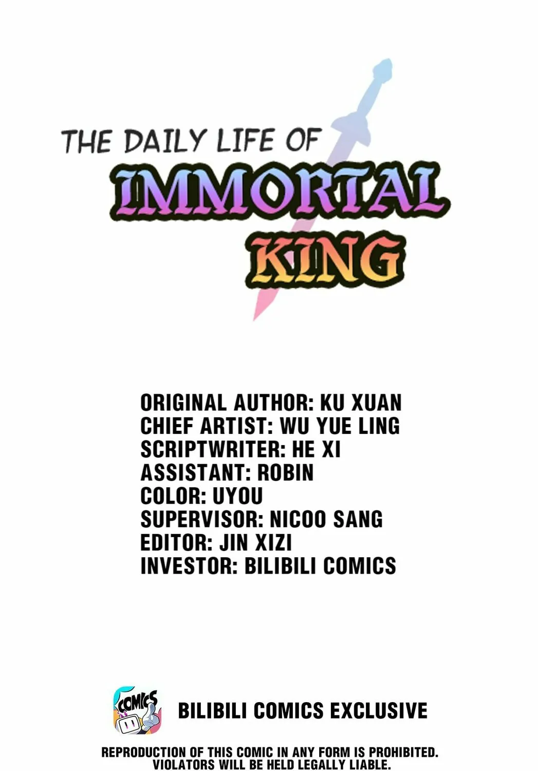 The Daily Life of Immortal King (Colored) Chapter 152 page 1 - 