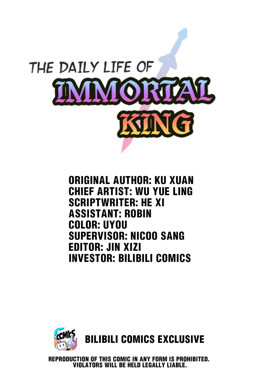 The Daily Life of Immortal King (Colored) Chapter 153 page 1 - 