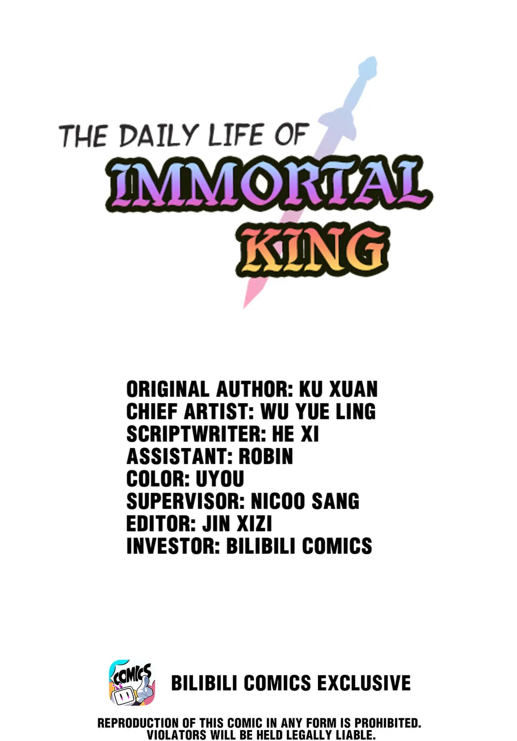 The Daily Life of Immortal King (Colored) Chapter 155 page 1 - 