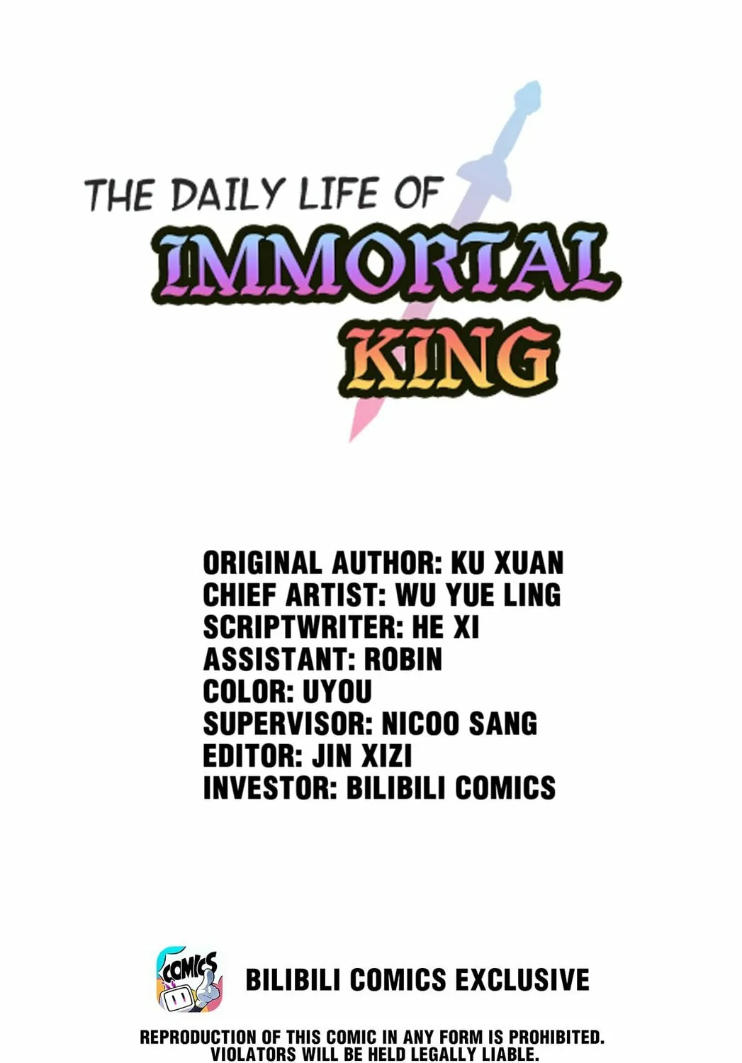The Daily Life of Immortal King (Colored) Chapter 156 page 1 - 