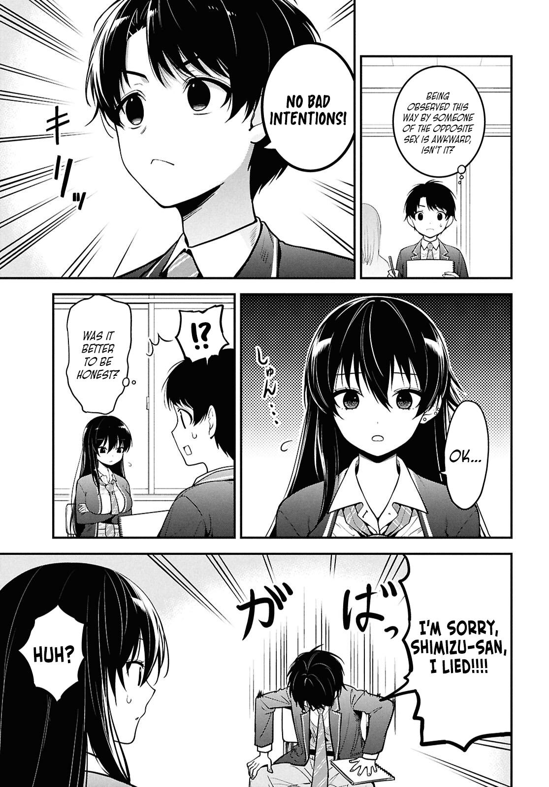The Delinquent Shimizu-san Sitting Next to Me Has Dyed Her Hair Black Chapter 1 page 20 - 