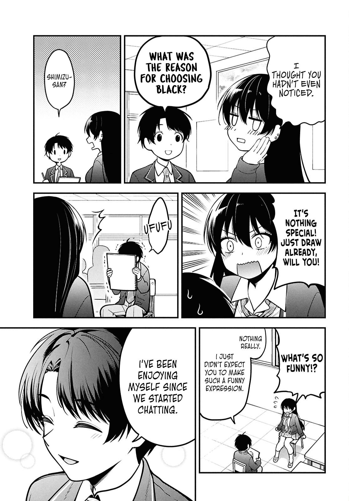 The Delinquent Shimizu-san Sitting Next to Me Has Dyed Her Hair Black Chapter 1 page 26 - 