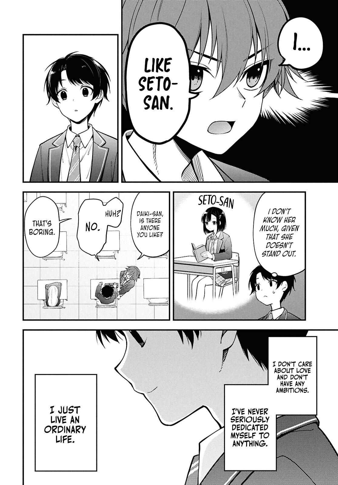 The Delinquent Shimizu-san Sitting Next to Me Has Dyed Her Hair Black Chapter 1 page 6 - 