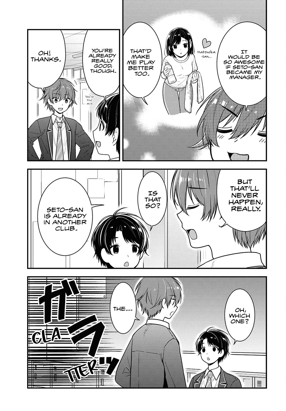 The Delinquent Shimizu-san Sitting Next to Me Has Dyed Her Hair Black Chapter 10.1 page 12 - 