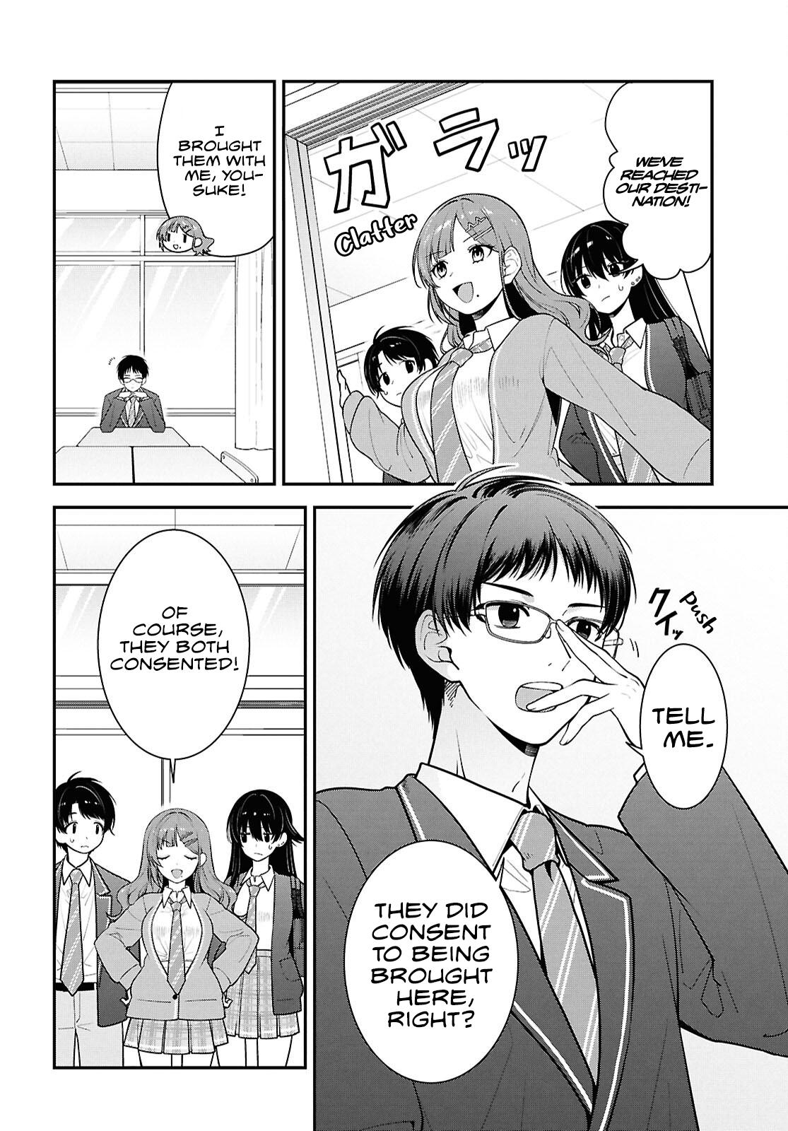 The Delinquent Shimizu-san Sitting Next to Me Has Dyed Her Hair Black Chapter 10.1 page 15 - 