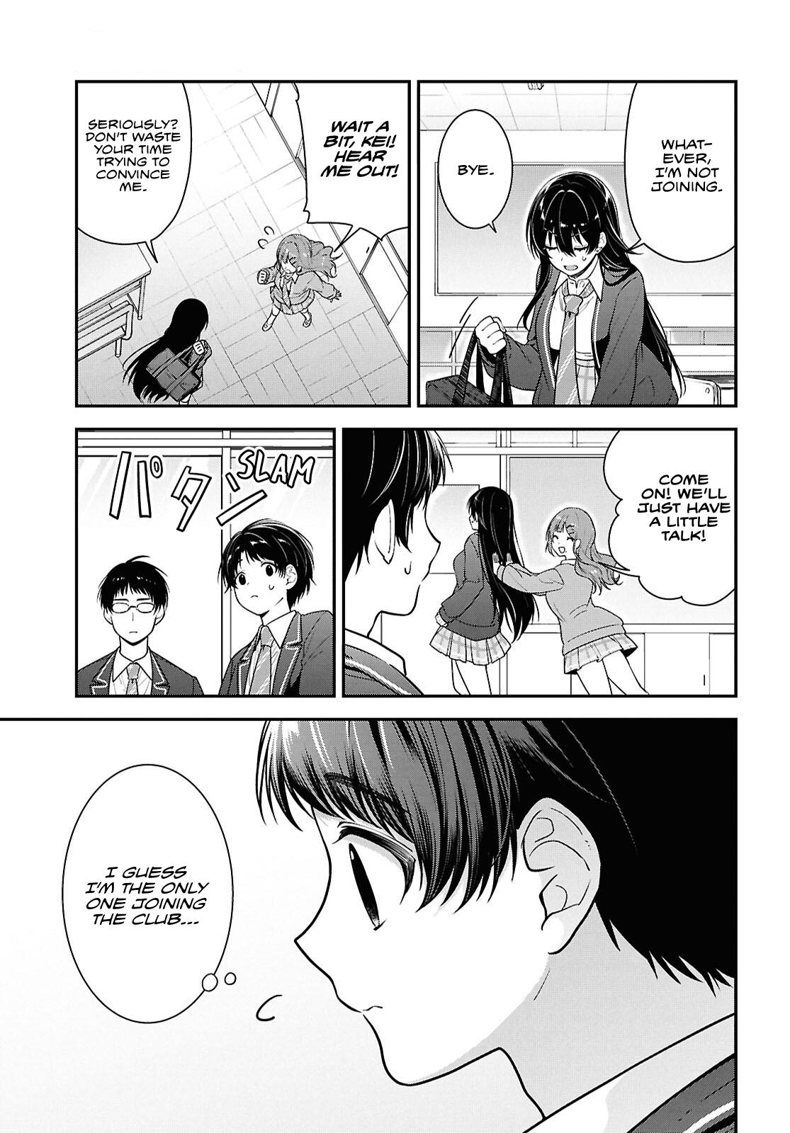 The Delinquent Shimizu-san Sitting Next to Me Has Dyed Her Hair Black Chapter 10.1 page 26 - 