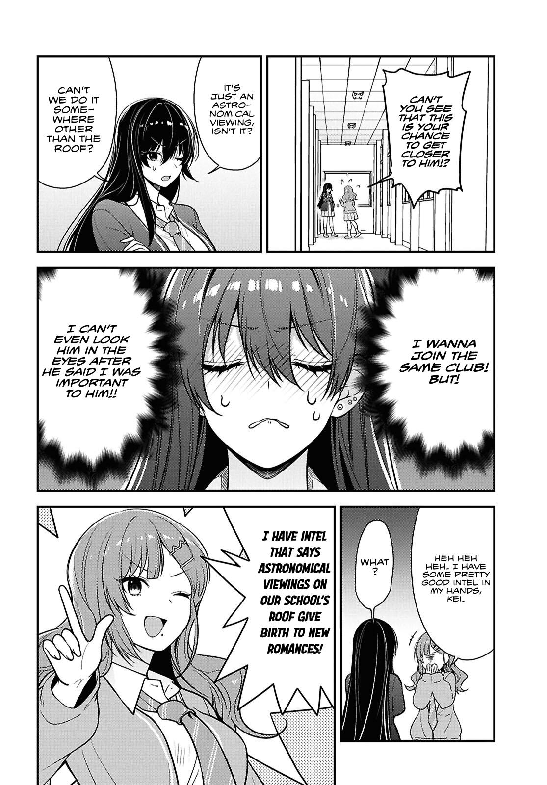 The Delinquent Shimizu-san Sitting Next to Me Has Dyed Her Hair Black Chapter 10.1 page 27 - 
