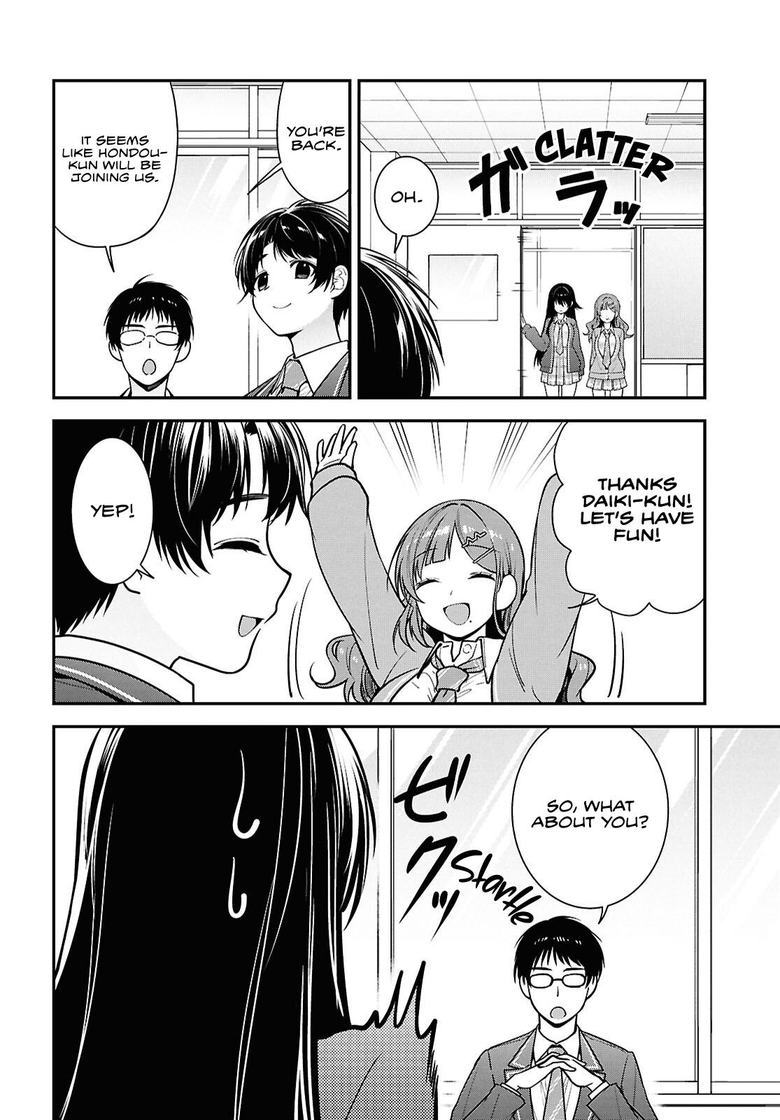 The Delinquent Shimizu-san Sitting Next to Me Has Dyed Her Hair Black Chapter 10.1 page 31 - 