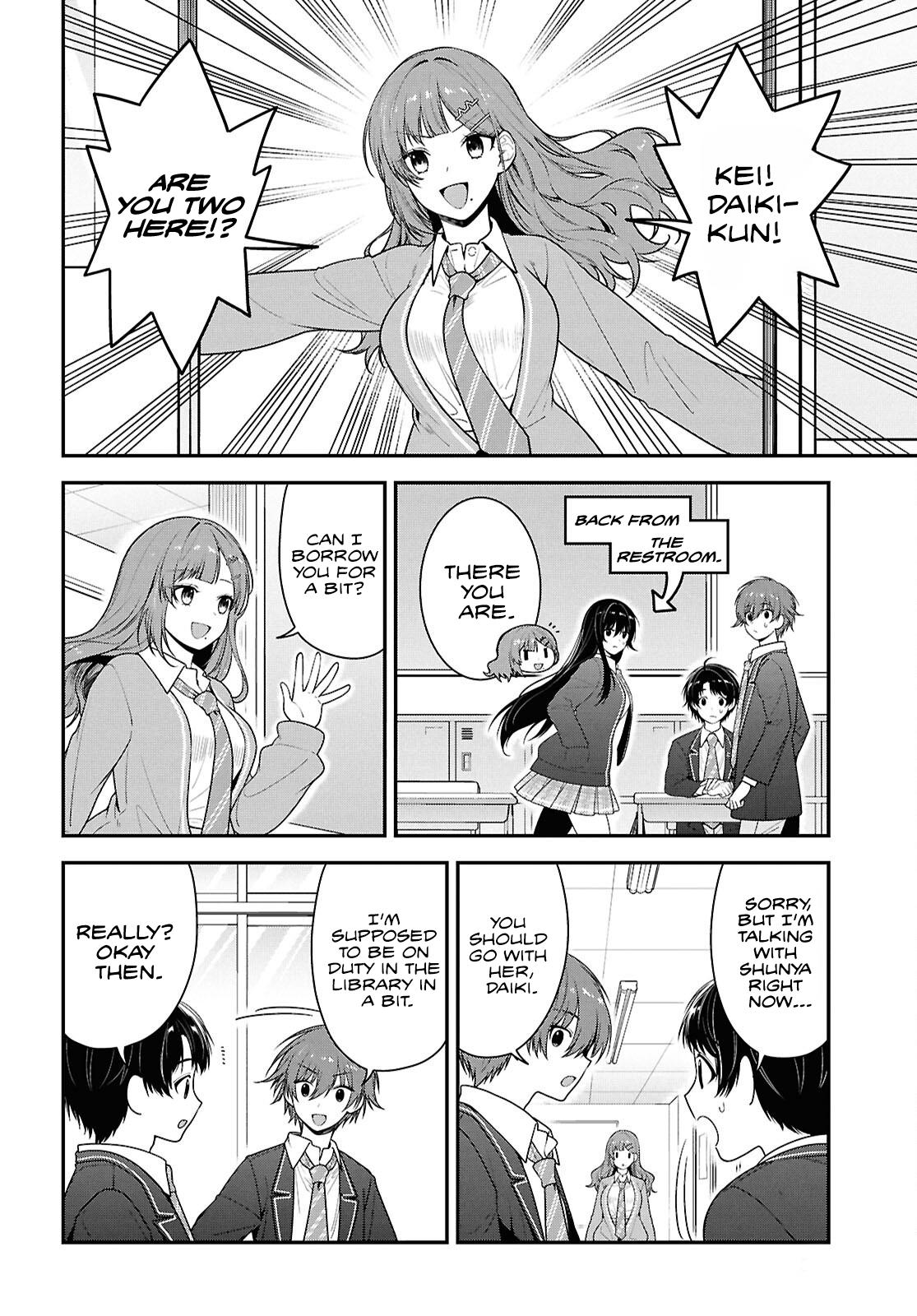 The Delinquent Shimizu-san Sitting Next to Me Has Dyed Her Hair Black Chapter 10 page 13 - 