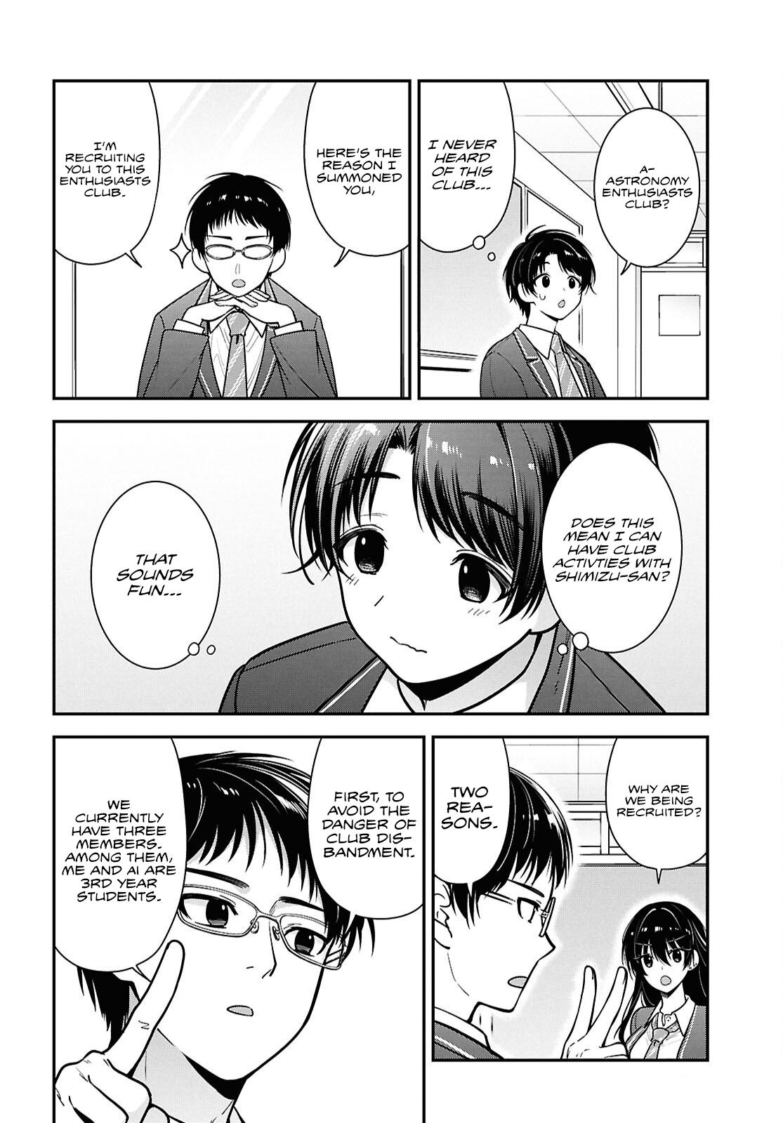 The Delinquent Shimizu-san Sitting Next to Me Has Dyed Her Hair Black Chapter 10 page 19 - 