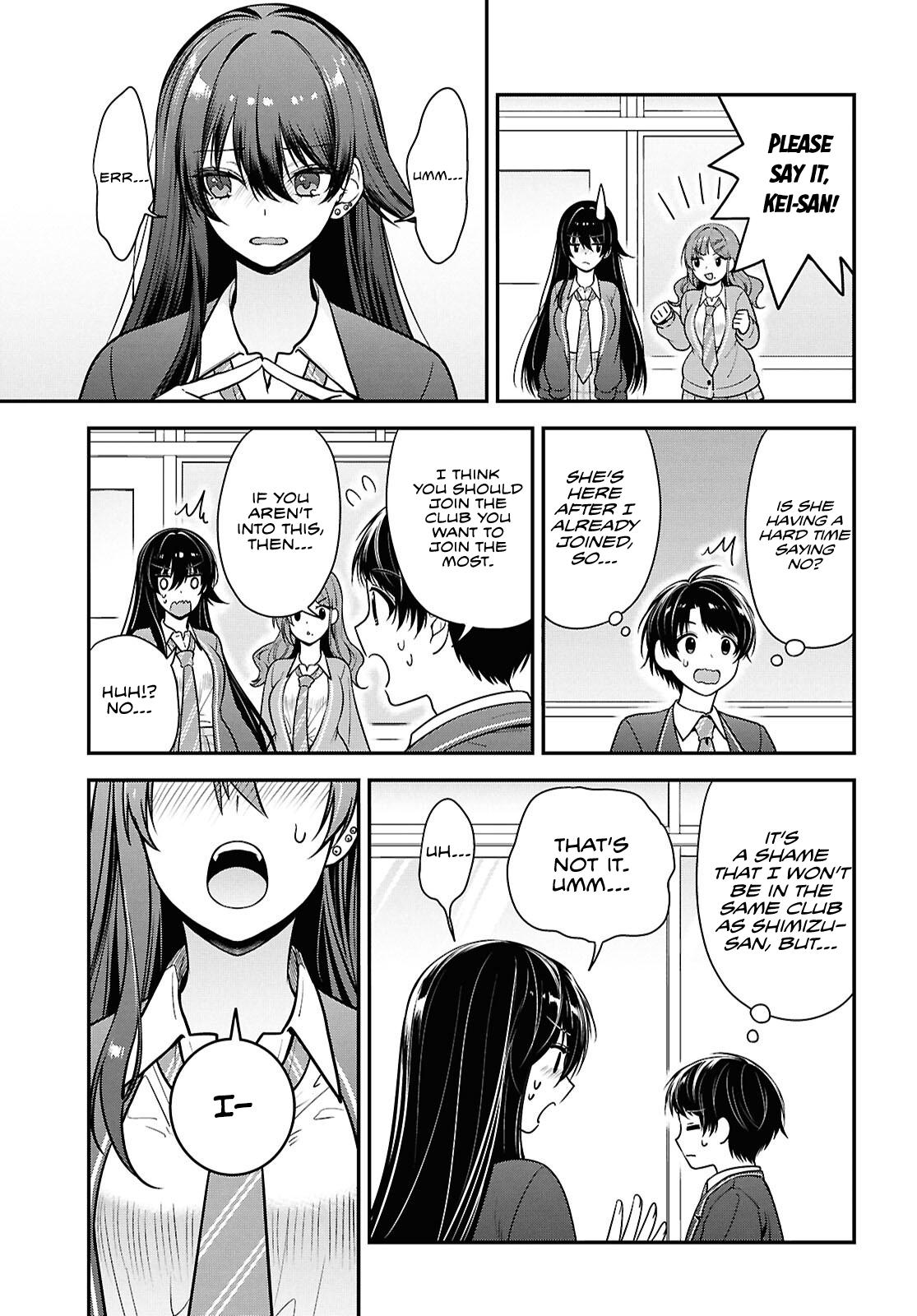 The Delinquent Shimizu-san Sitting Next to Me Has Dyed Her Hair Black Chapter 10 page 32 - 