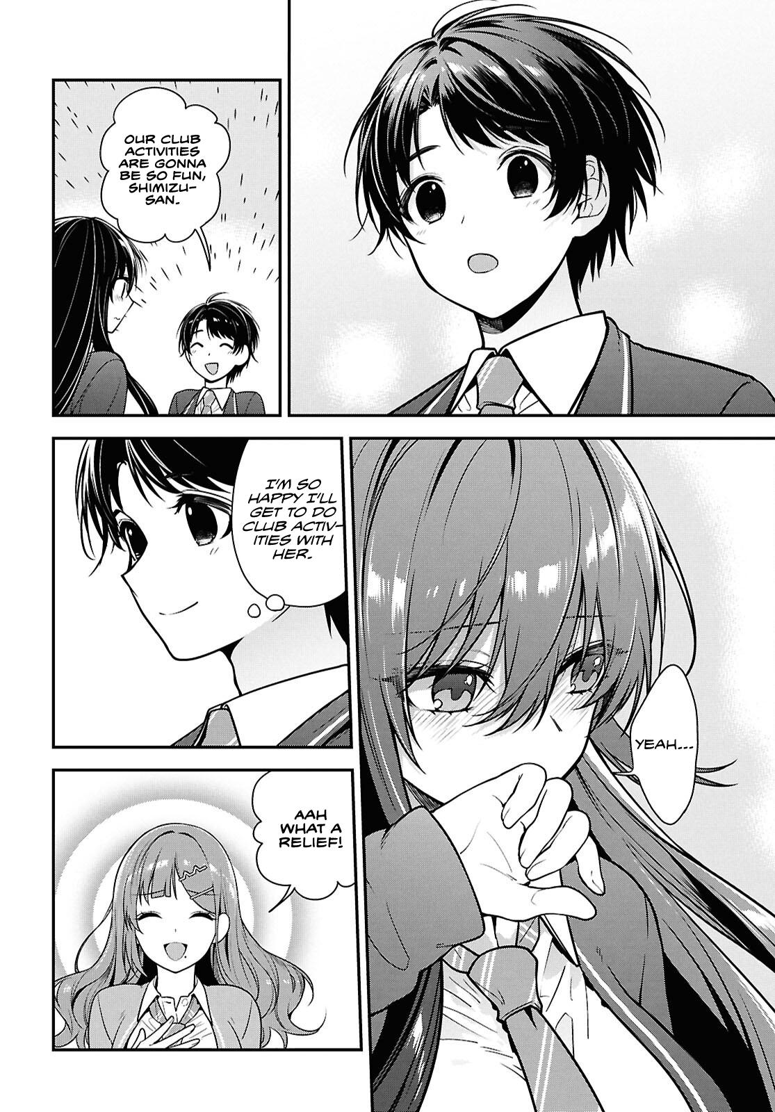 The Delinquent Shimizu-san Sitting Next to Me Has Dyed Her Hair Black Chapter 10 page 34 - 