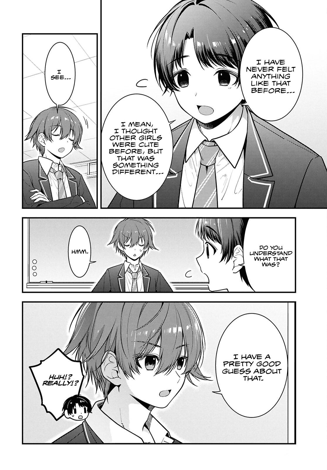 The Delinquent Shimizu-san Sitting Next to Me Has Dyed Her Hair Black Chapter 10 page 9 - 