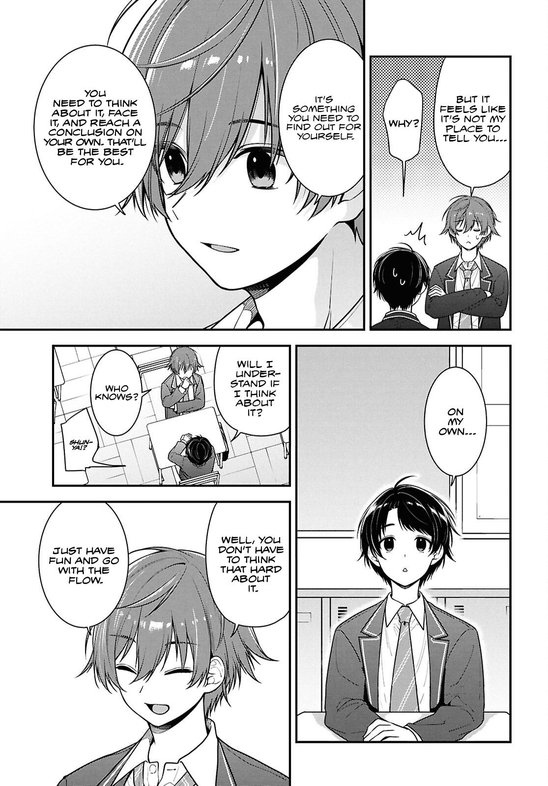The Delinquent Shimizu-san Sitting Next to Me Has Dyed Her Hair Black Chapter 10 page 10 - 