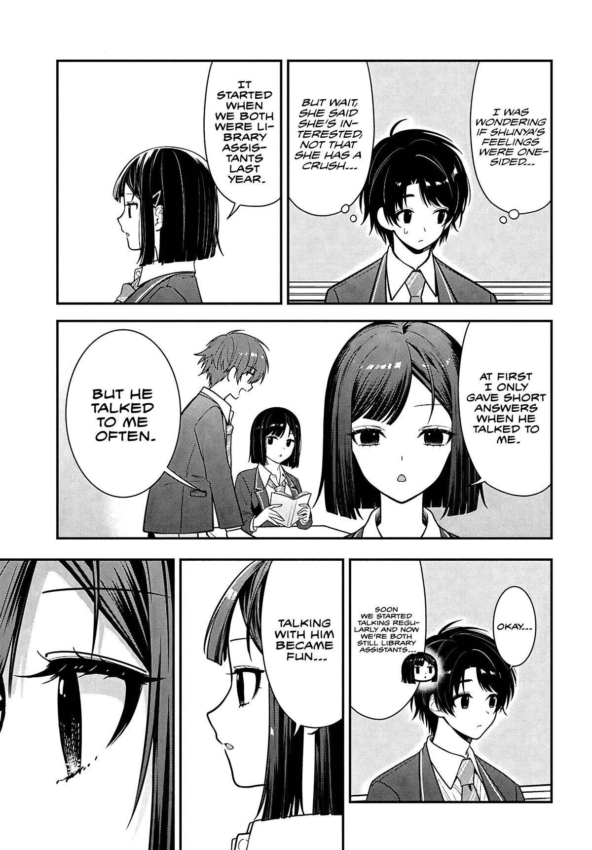 The Delinquent Shimizu-san Sitting Next to Me Has Dyed Her Hair Black Chapter 11 page 11 - 