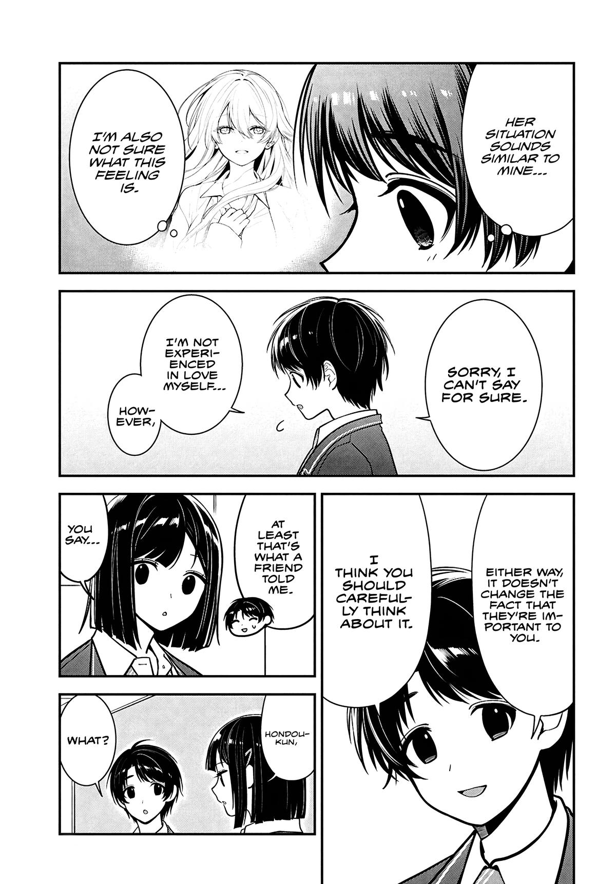 The Delinquent Shimizu-san Sitting Next to Me Has Dyed Her Hair Black Chapter 11 page 13 - 