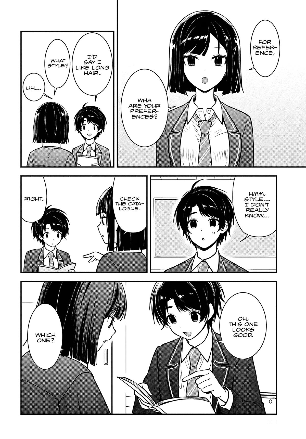 The Delinquent Shimizu-san Sitting Next to Me Has Dyed Her Hair Black Chapter 11 page 18 - 