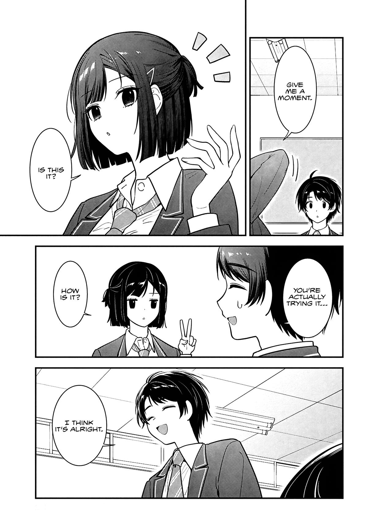 The Delinquent Shimizu-san Sitting Next to Me Has Dyed Her Hair Black Chapter 11 page 19 - 