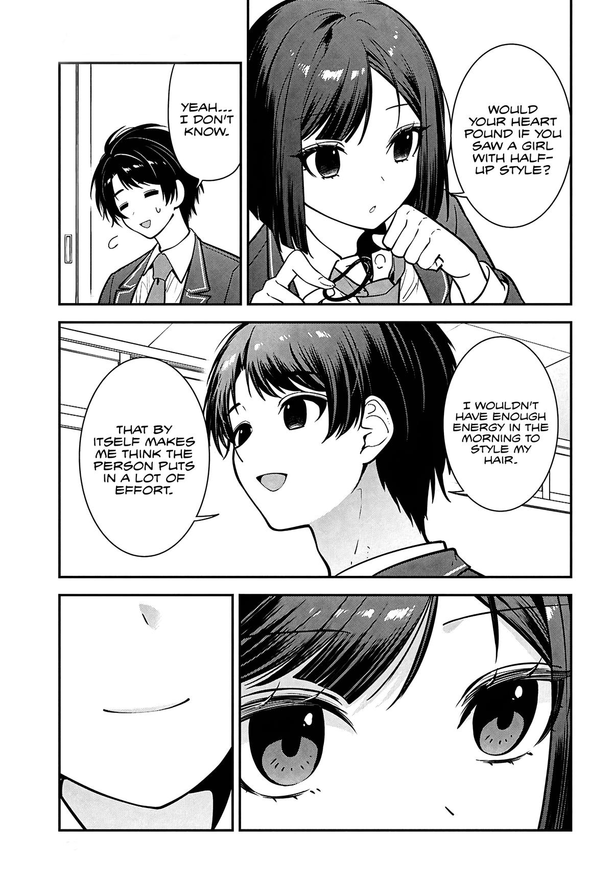 The Delinquent Shimizu-san Sitting Next to Me Has Dyed Her Hair Black Chapter 11 page 21 - 