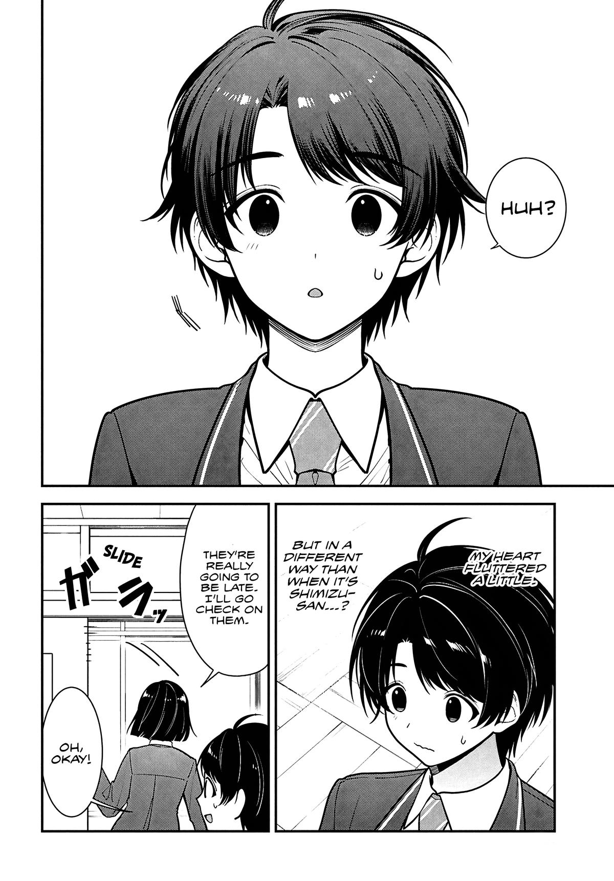 The Delinquent Shimizu-san Sitting Next to Me Has Dyed Her Hair Black Chapter 11 page 23 - 