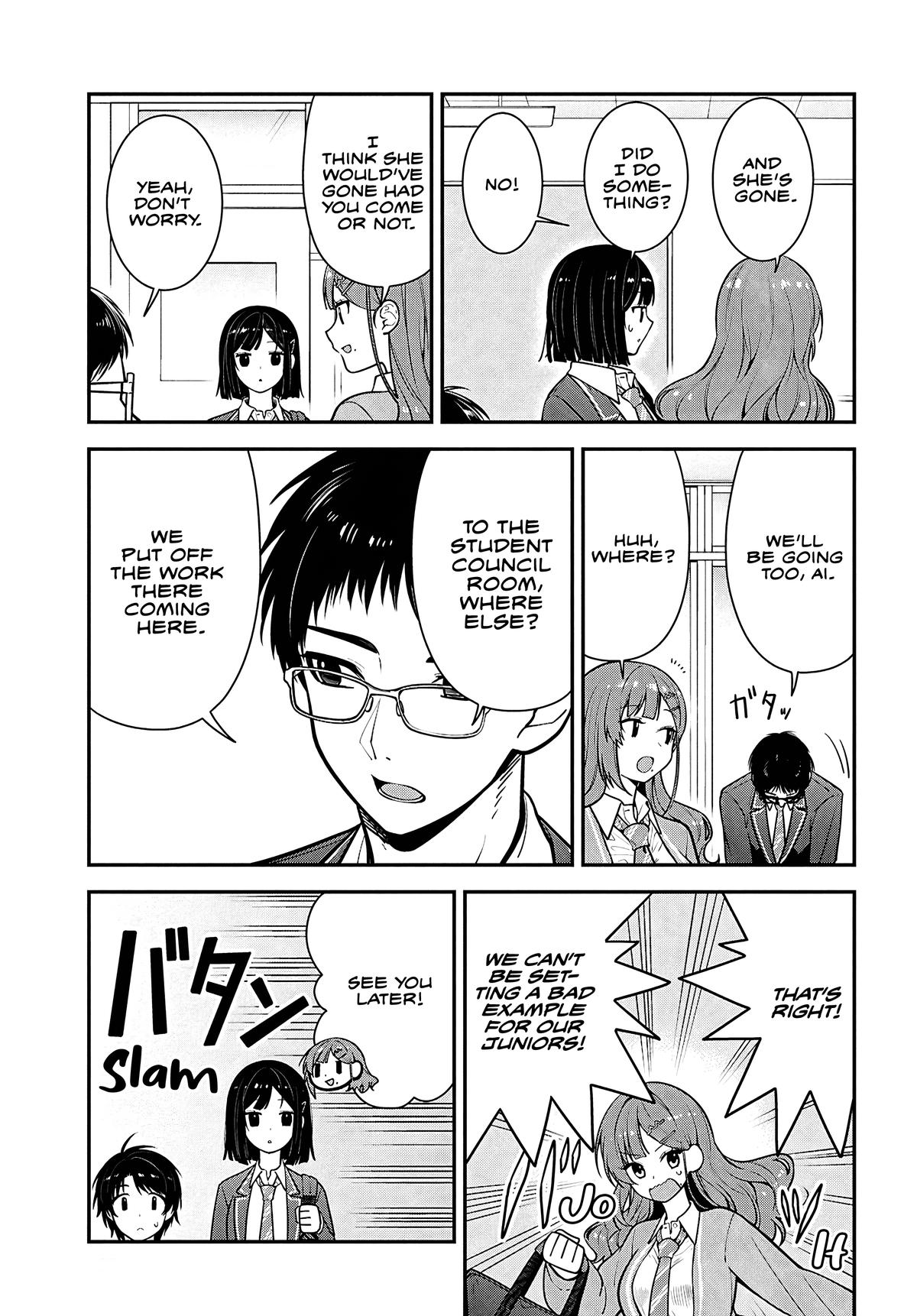 The Delinquent Shimizu-san Sitting Next to Me Has Dyed Her Hair Black Chapter 11 page 6 - 