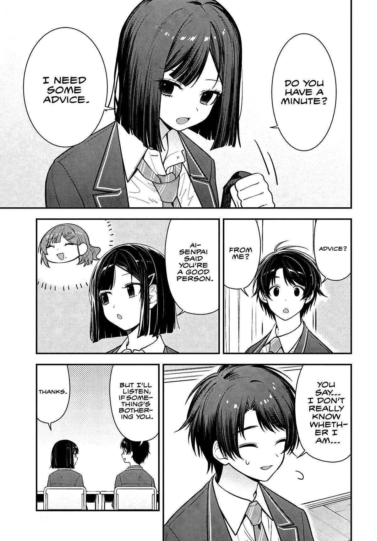 The Delinquent Shimizu-san Sitting Next to Me Has Dyed Her Hair Black Chapter 11 page 8 - 