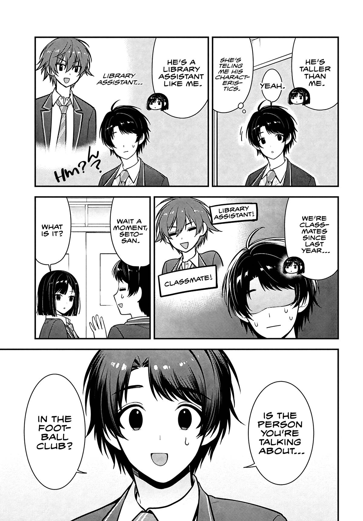 The Delinquent Shimizu-san Sitting Next to Me Has Dyed Her Hair Black Chapter 11 page 9 - 