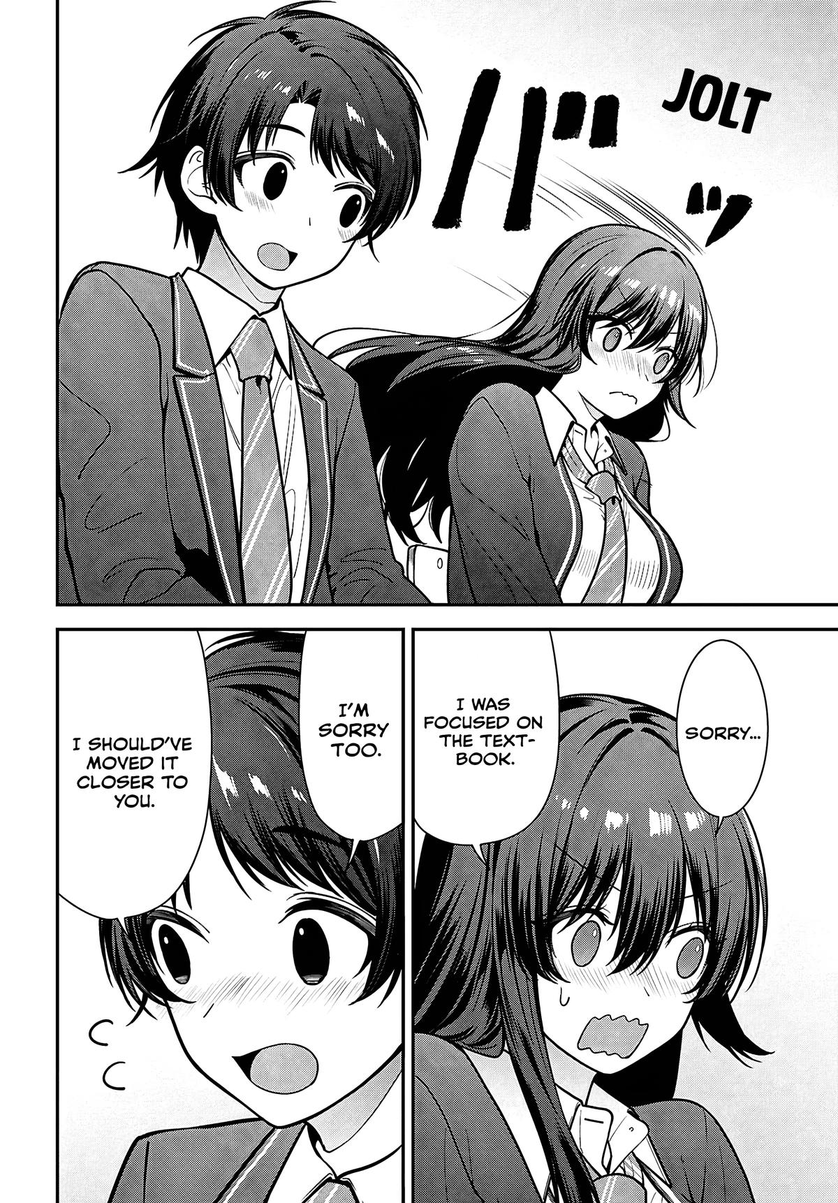 The Delinquent Shimizu-san Sitting Next to Me Has Dyed Her Hair Black Chapter 12 page 20 - 