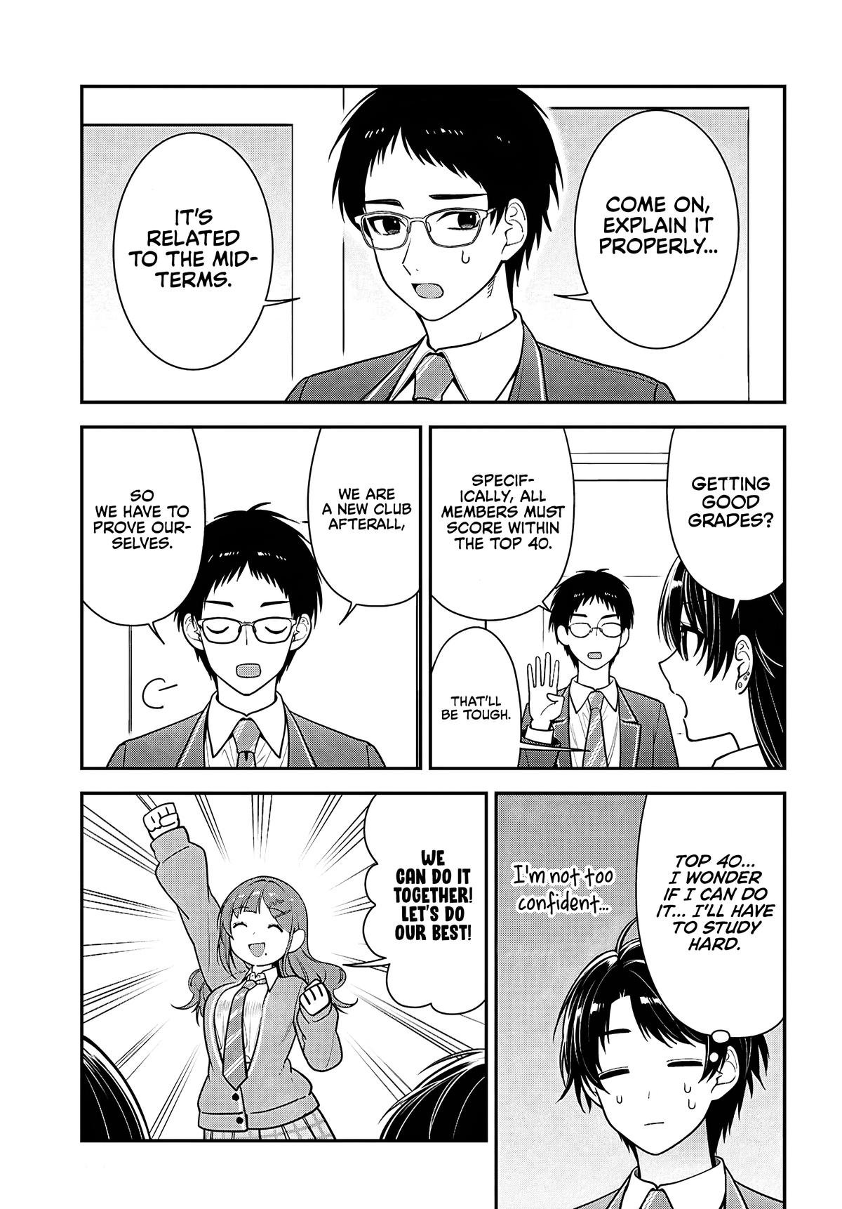 The Delinquent Shimizu-san Sitting Next to Me Has Dyed Her Hair Black Chapter 12 page 3 - 