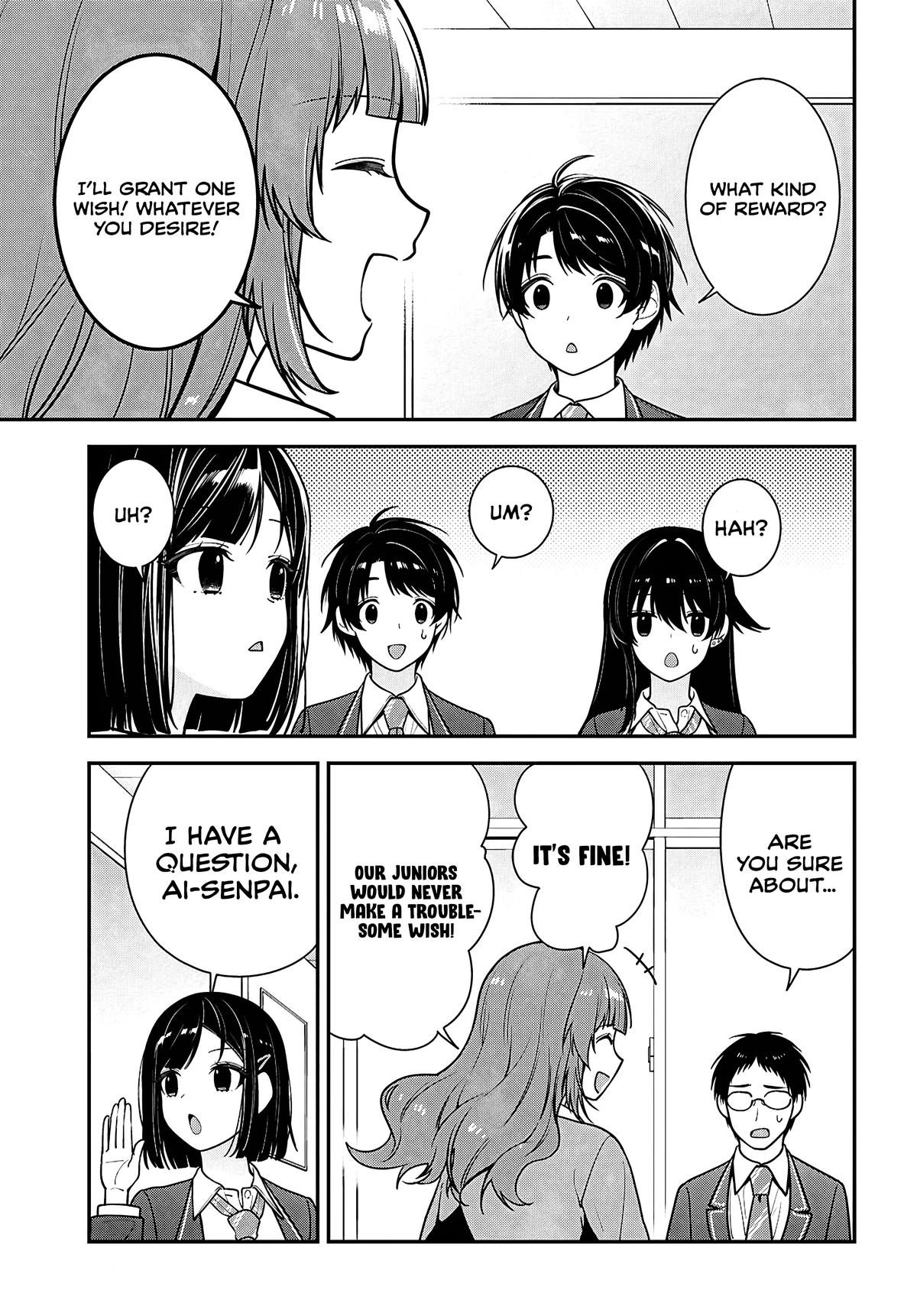 The Delinquent Shimizu-san Sitting Next to Me Has Dyed Her Hair Black Chapter 12 page 23 - 