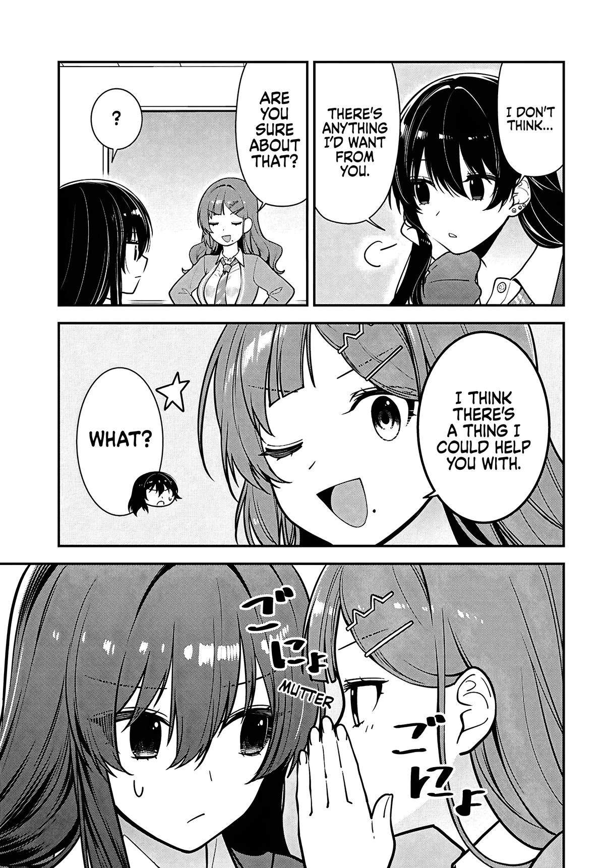 The Delinquent Shimizu-san Sitting Next to Me Has Dyed Her Hair Black Chapter 12 page 25 - 