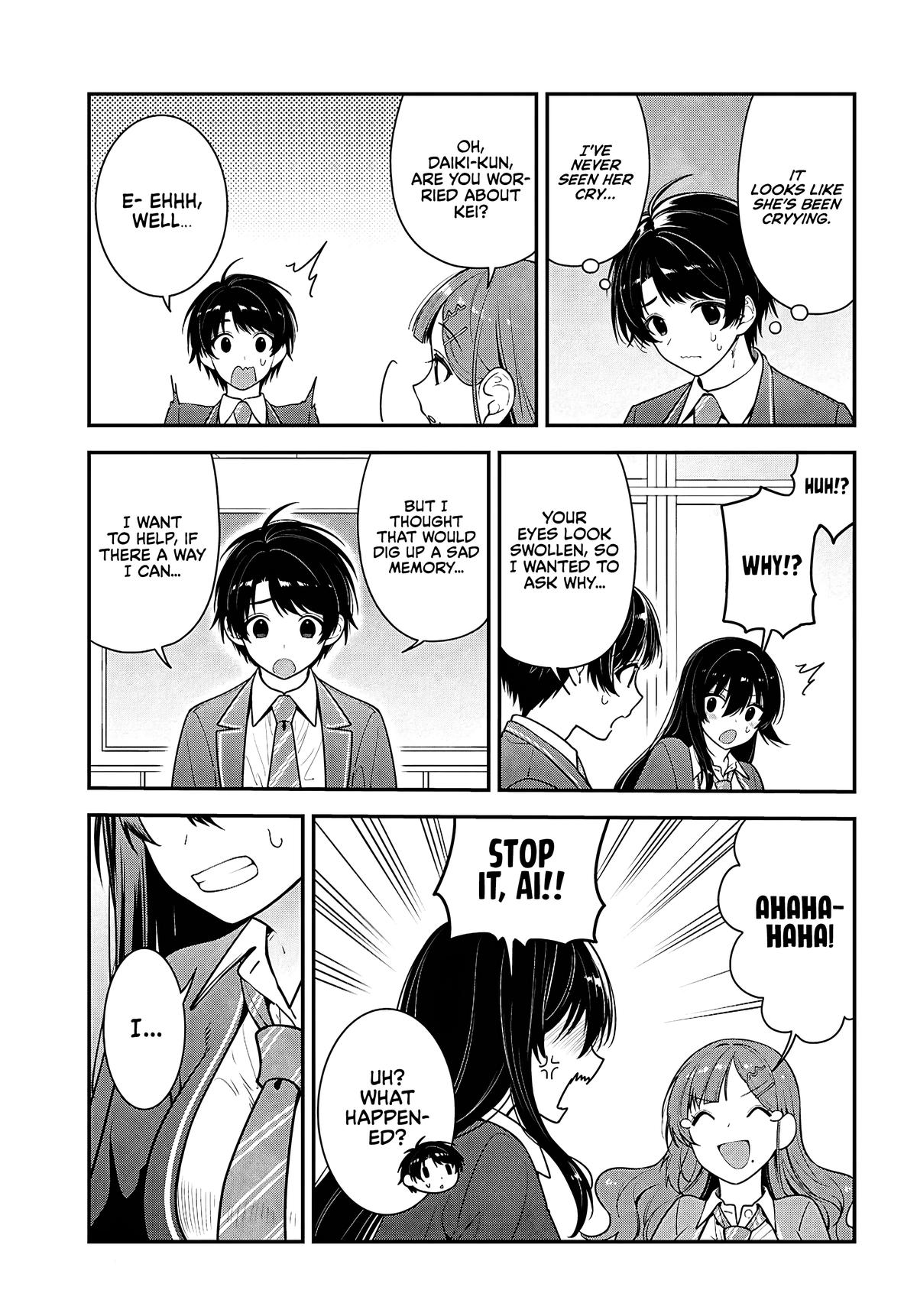 The Delinquent Shimizu-san Sitting Next to Me Has Dyed Her Hair Black Chapter 12 page 5 - 