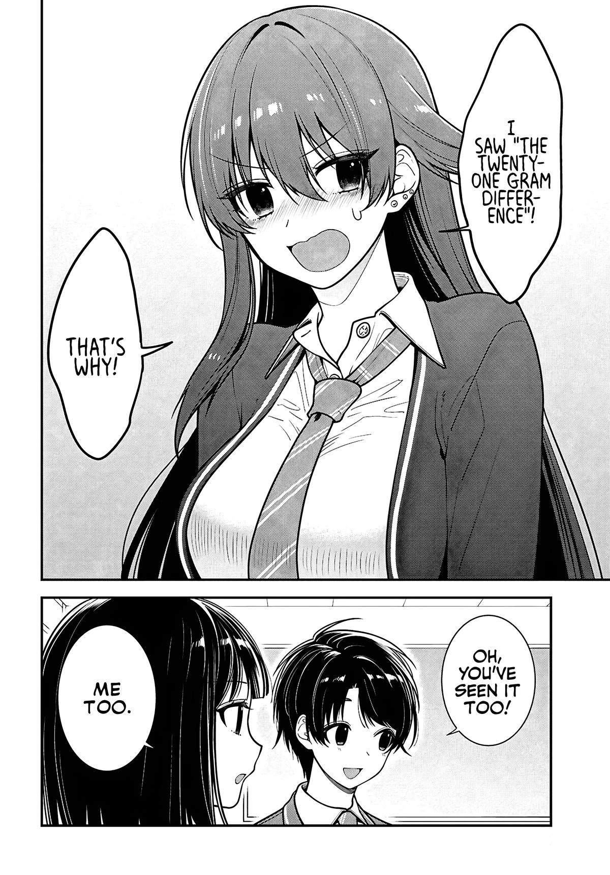 The Delinquent Shimizu-san Sitting Next to Me Has Dyed Her Hair Black Chapter 12 page 6 - 