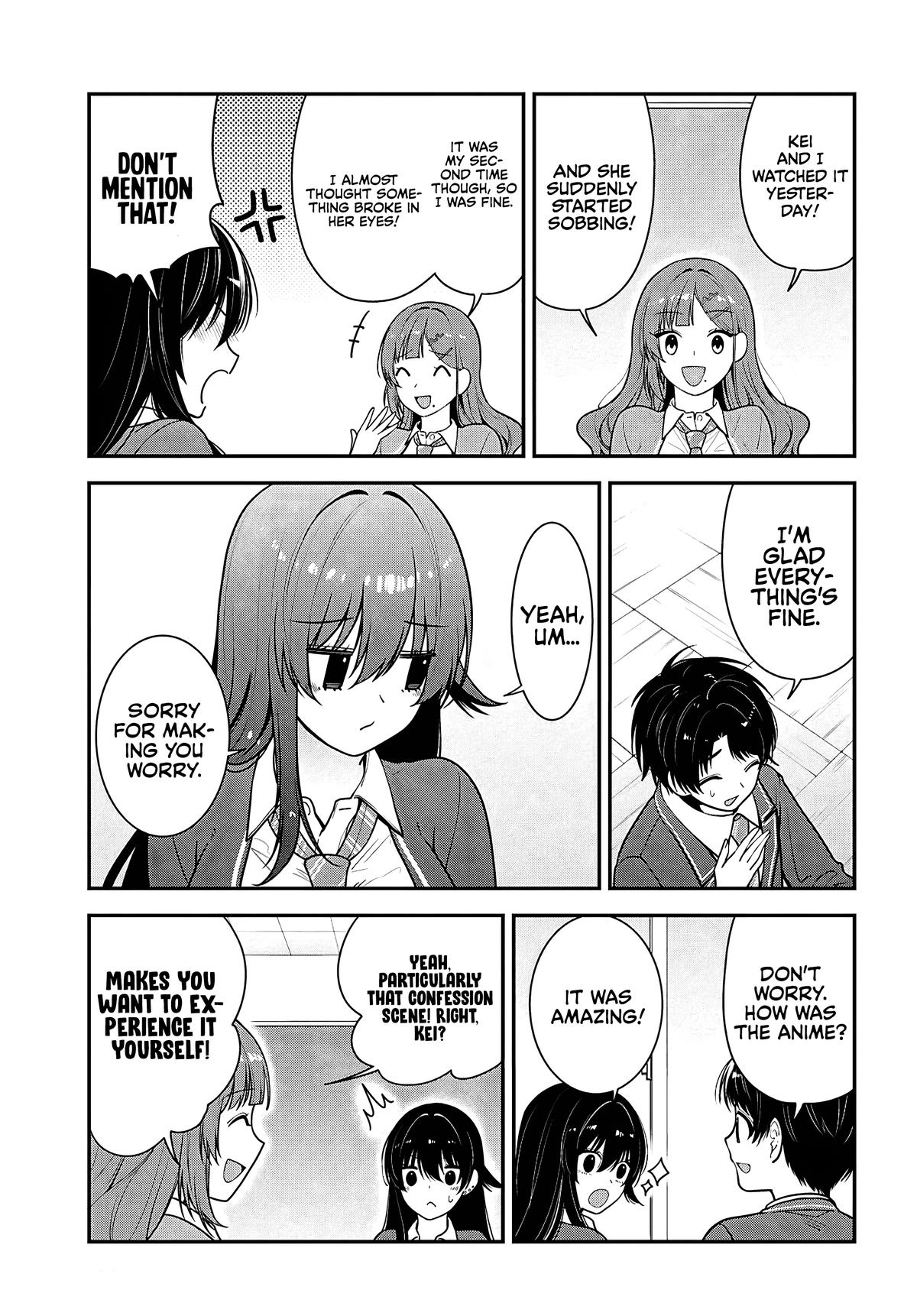 The Delinquent Shimizu-san Sitting Next to Me Has Dyed Her Hair Black Chapter 12 page 7 - 
