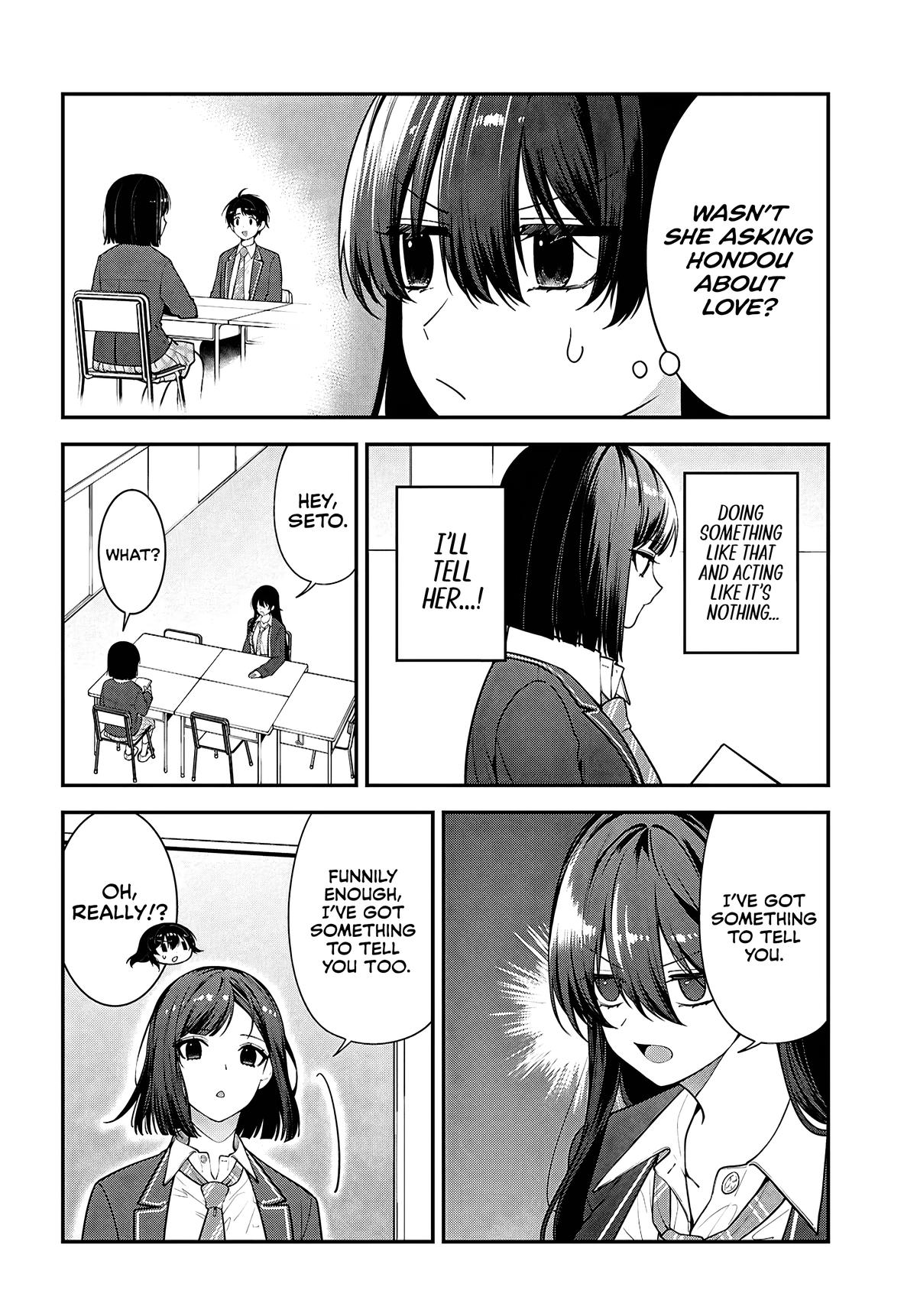 The Delinquent Shimizu-san Sitting Next to Me Has Dyed Her Hair Black Chapter 13 page 2 - 
