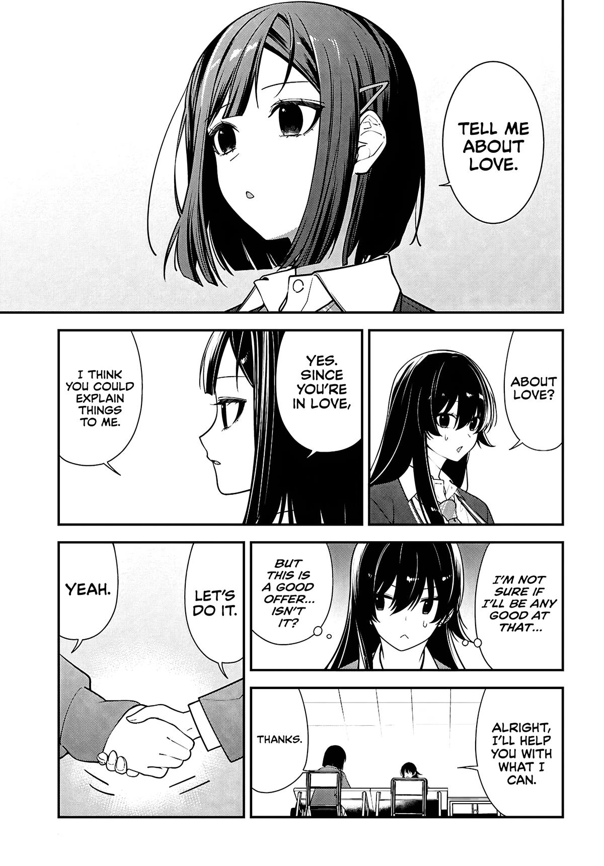The Delinquent Shimizu-san Sitting Next to Me Has Dyed Her Hair Black Chapter 13 page 11 - 
