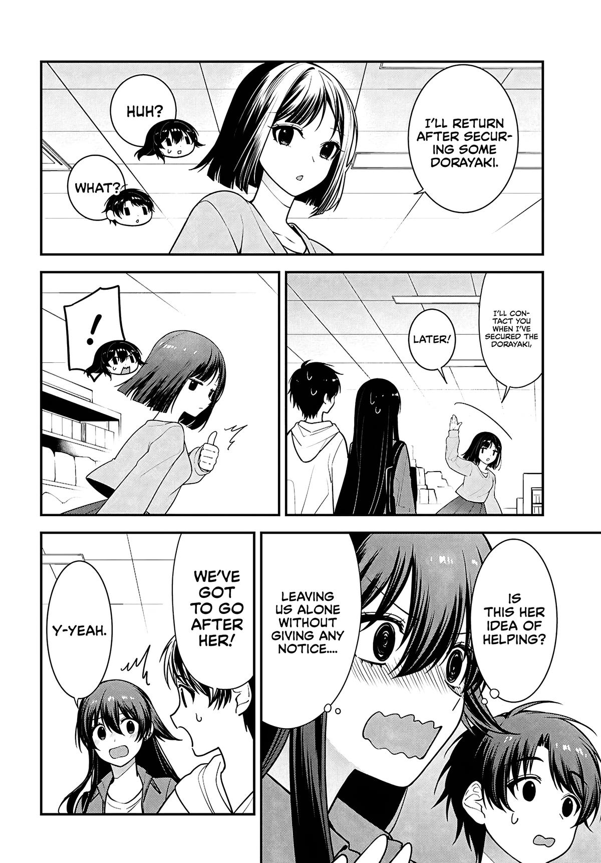 The Delinquent Shimizu-san Sitting Next to Me Has Dyed Her Hair Black Chapter 13 page 14 - 