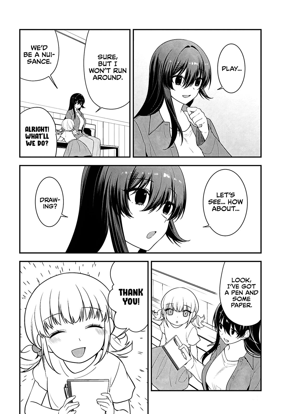 The Delinquent Shimizu-san Sitting Next to Me Has Dyed Her Hair Black Chapter 13 page 22 - 