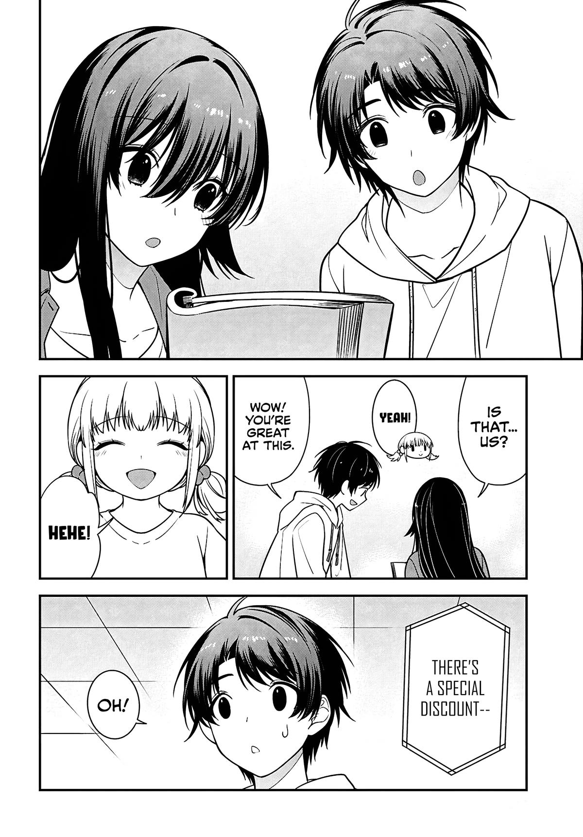 The Delinquent Shimizu-san Sitting Next to Me Has Dyed Her Hair Black Chapter 13 page 24 - 