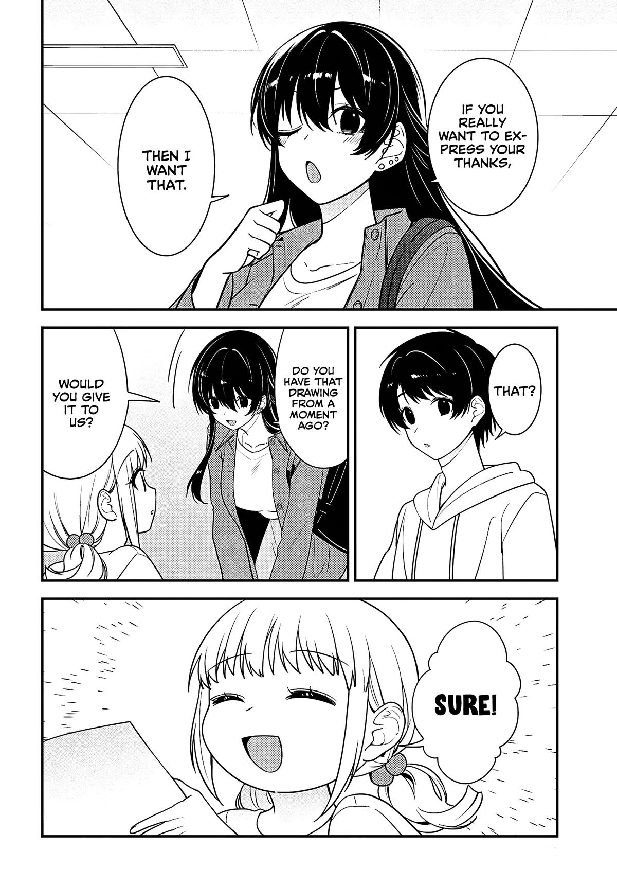 The Delinquent Shimizu-san Sitting Next to Me Has Dyed Her Hair Black Chapter 13 page 31 - 