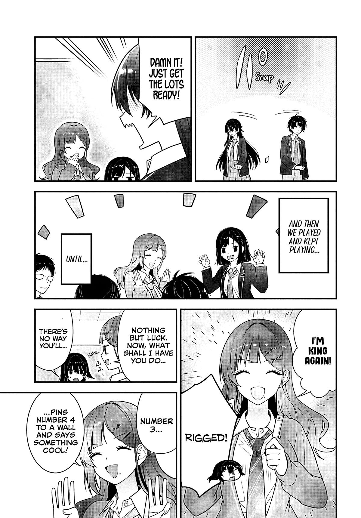 The Delinquent Shimizu-san Sitting Next to Me Has Dyed Her Hair Black Chapter 14 page 19 - 