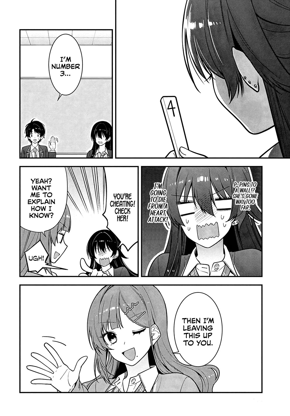 The Delinquent Shimizu-san Sitting Next to Me Has Dyed Her Hair Black Chapter 14 page 20 - 