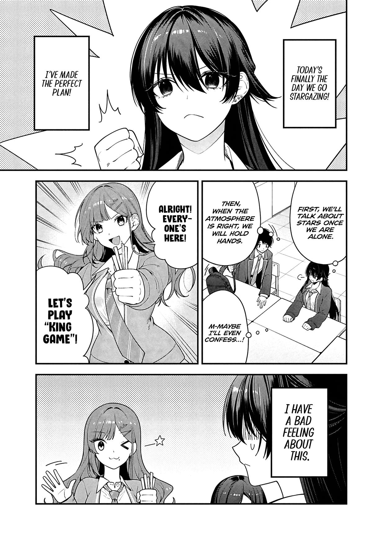 The Delinquent Shimizu-san Sitting Next to Me Has Dyed Her Hair Black Chapter 14 page 3 - 