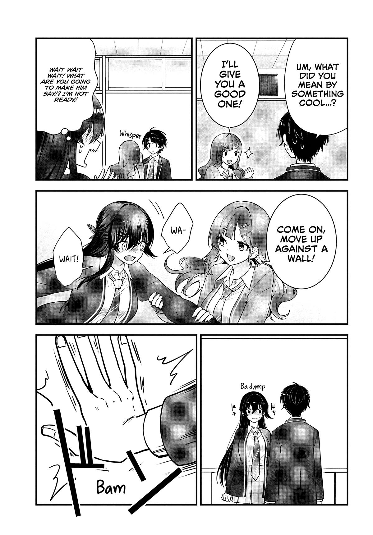 The Delinquent Shimizu-san Sitting Next to Me Has Dyed Her Hair Black Chapter 14 page 21 - 