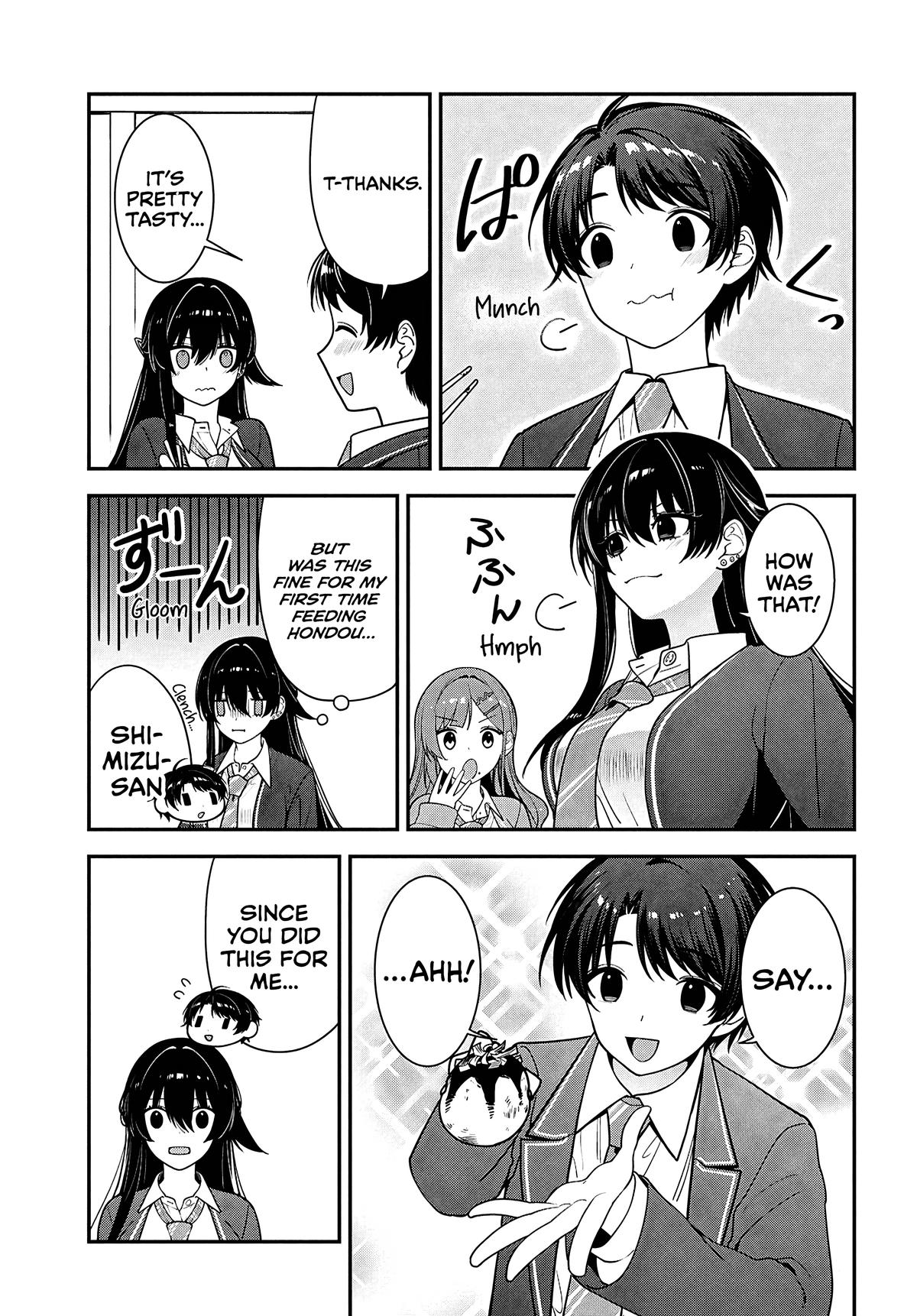 The Delinquent Shimizu-san Sitting Next to Me Has Dyed Her Hair Black Chapter 14 page 30 - 
